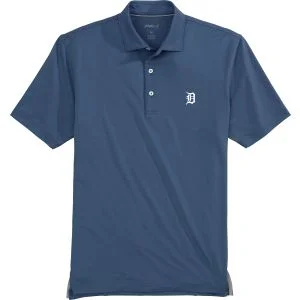 johnnie-O Detroit Tigers Birdie Performance Jersey Golf Polo