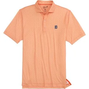 johnnie-O Detroit Tigers Hinson Printed Jersey Performance Golf Polo