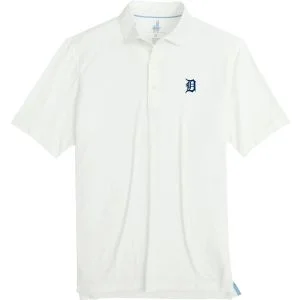 johnnie-O Detroit Tigers Huronnn Featherweight Performance Golf Polo