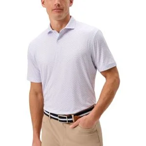 johnnie-O Fall Flower Performance Featherweight Golf Polo
