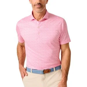 Johnnie-O Four Leaf Performance Featherweight Golf Polo 