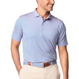 johnnie-O Lyndon Stripe Golf Polo