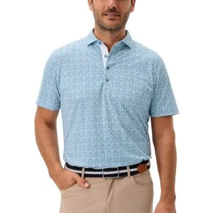 Johnnie-O Peelin Good Performance Mesh Golf Polo