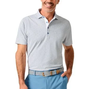 johnnie-O Poppy Performance Mesh Golf Polo
