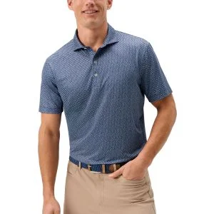 Johnnie-O Pip Floral Performance Jersey Golf Polo