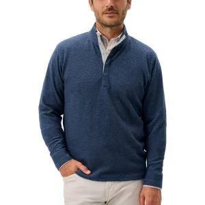 Johnnie-O Hidden Snap Golf Pullover