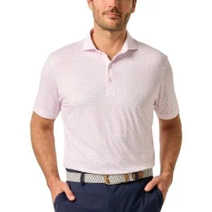 johnnie-O Tini Print Featherweight Golf Polo