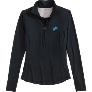 johnnie-O Women's Detroit Lions Susie Performance Quarter-Zip Golf Pullover