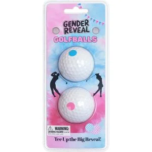 JP Lann Gender Reveal Golf Balls