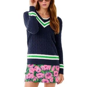 Lilly Pulitzer Women's Brockton Cotton Golf Sweater