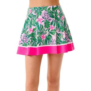 Lilly Pulitzer Women's UPF 50+ Luxletic Cilia High Rise 15" Golf Skort