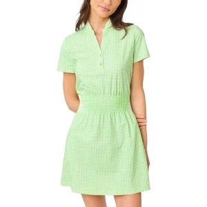 Lilly Pulitzer Womens UPF 50+ Luxletic Love Active Short Sleeve Golf Dress