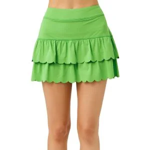Lilly Pulitzer Women's UPF 50+ Luxletic Miesha Scallop 13" Golf Skort