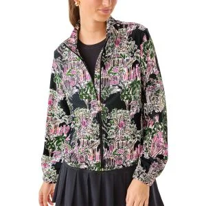 Lilly Pulitzer Womens UPF 50+ Luxletic Aegean Golf Jacket