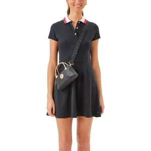 Lilly Pulitzer Womens UPF 50+ Luxletic Bryana Short Sleeve Golf Dress