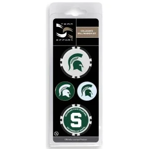 Team Effort Michigan State MSU Ball Marker Set