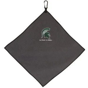 Michigan State Spartans Golf Towel Grey