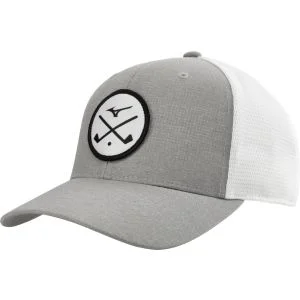 Mizuno Crossed Clubs Mesh Snapback Golf Hat