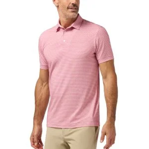 Mizzen+Main Versa Golf Polo - Red Hot Tee Off