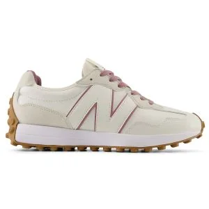 New Balance Womens 327 SL Brown Golf Shoes Lateral Side View