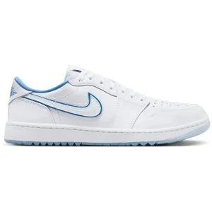 Nike Air Jordan 1 Low G Golf Shoes White/Legend Blue/Blue Tint