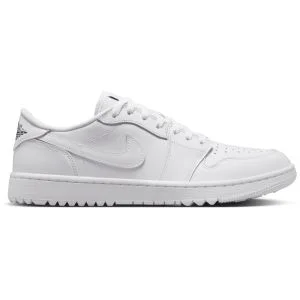 Nike Air Jordan 1 Low G Golf Shoes White/Obsidian/White/White Lateral Side
