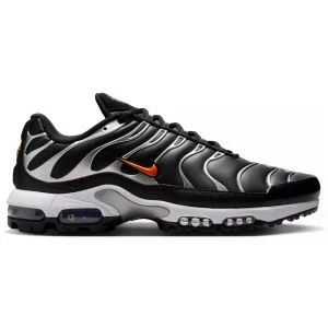 Nike Air Max Plus G Golf Shoes Black/Metallic Silver/Total Orange