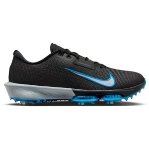  Nike Air Zoom Infinity Tour 2 Golf Shoes Black/Blue Hero/Cool Grey/White Lateral Side View