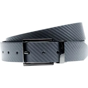 Nike Carbon Fiber Textured Reversible Golf Belt