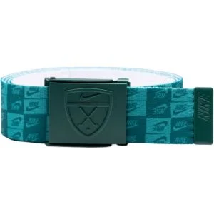Nike Double Logo Crested Reversible Web Golf Belt