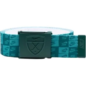 Nike Double Logo Crested Reversible Web Golf Belt