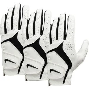 Nike Dura Feel 10 3-Pack Golf Gloves