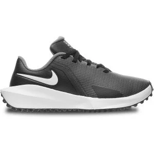 Nike Junior Infinity G Golf Shoes Black/White/Smoke Grey Lateral Side View