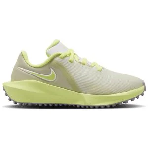 Nike Junior Infinity G Golf Shoes White/Lemon Twist/Olive Aura Lateral Side View