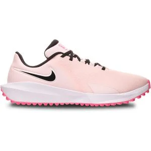 Nike Junior Infinity G Golf Shoes Pearl Pink/White/Black Lateral Side View