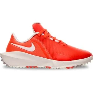 Nike Junior Infinity G Golf Shoes Light Crimson/White/Photon Dust Lateral Side