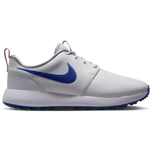 Nike Roshe G PRM Golf Shoes Off White/Old Royal/Fire Red Lateral Side