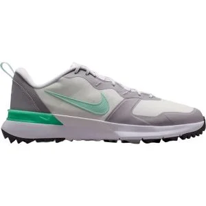 Nike Tempo G Golf Shoes White/Pewter/Black/Mint Foam Lateral Side