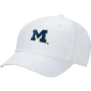 Nike University of Michigan Dri-FIT Club Golf Hat - Block M Logo