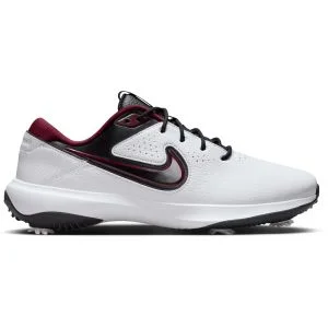 Nike Victory Pro 3 Golf Shoes White/Team Red/Black/Lightning Lateral Side