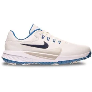 Nike Victory Pro 4 Golf Shoes Summit White/Obsidian/Court Blue Lateral Side View