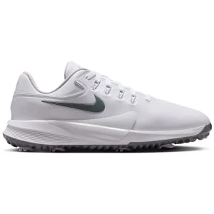 Nike Victory Pro 4 Golf Shoes White/White/Bleached Lilac/Cool Grey Lateral Side