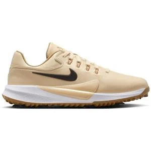 Nike Victory Pro 4 Golf Shoes Light Khaki/Black/Filbert Lateral Side View