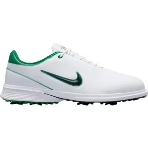 Nike Victory Tour 4 Golf Shoes White/Malachite/Black Lateral Side View