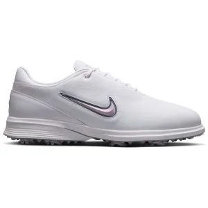 Nike Victory Tour 4 Golf Shoes White/White/Cool Grey/Bleached Lilac Lateral Side