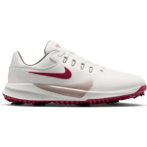 Nike Victory Pro 4 Golf Shoes Summit White/Taupe Grey/Team Red