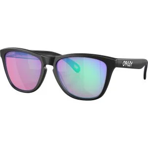 Oakley Frogskins Low Bridge Matte Black Sunglasses Prizm Golf Lenses