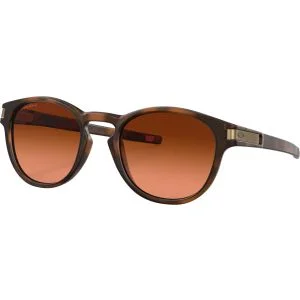 Oakley Latch Matte Brown Tortoise Sunglasses Prizm Brown Gradient Lenses