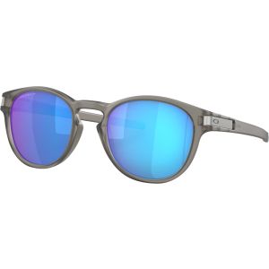 Oakley Latch Matte Grey Ink Sunglasses Prizm Sapphire Polarized Lenses