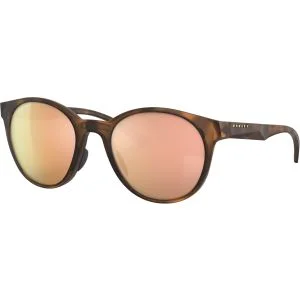 Oakley Women's Spindrift Matte Brown Tortoise Sunglasses Prizm Rose Gold Lenses